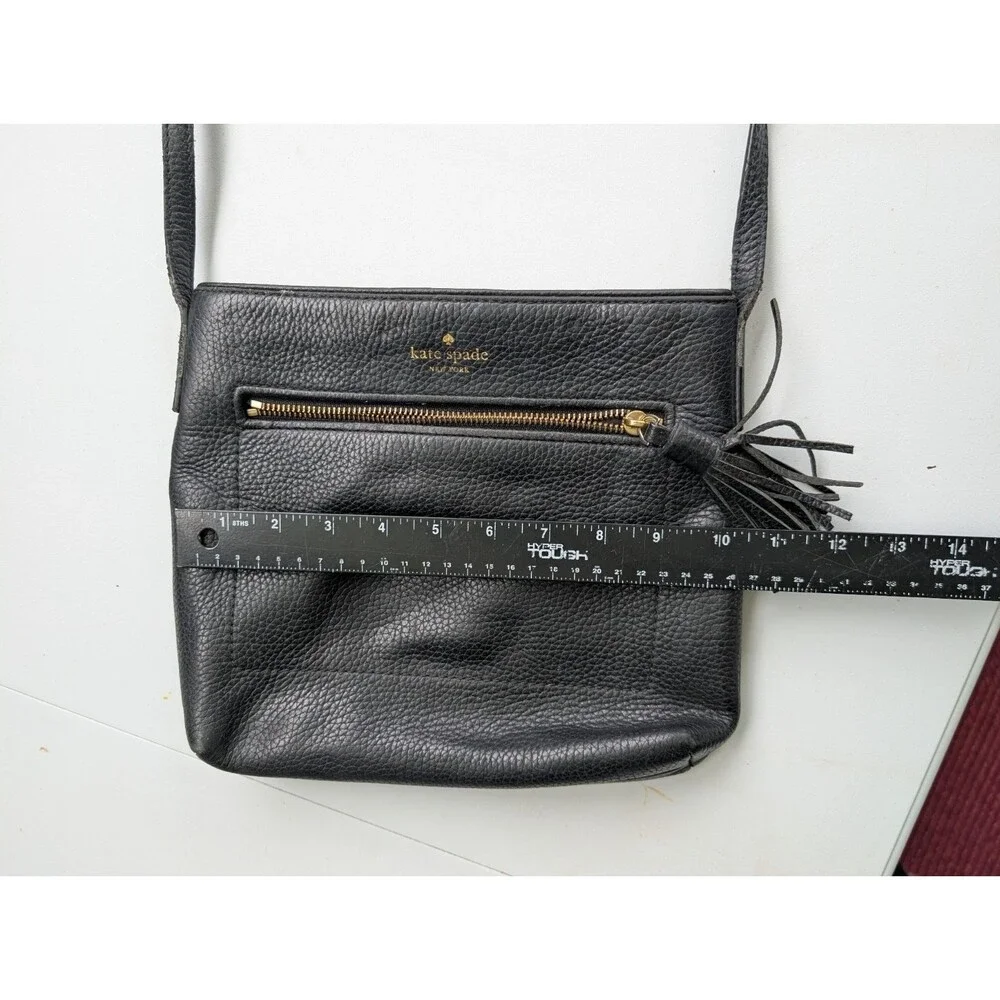 Kate Spade Cobble Hill Ellen black pebbled leather crossbody bag